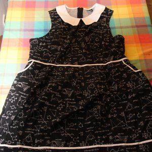 Retrolicious Sleeveless Black Dress 4X